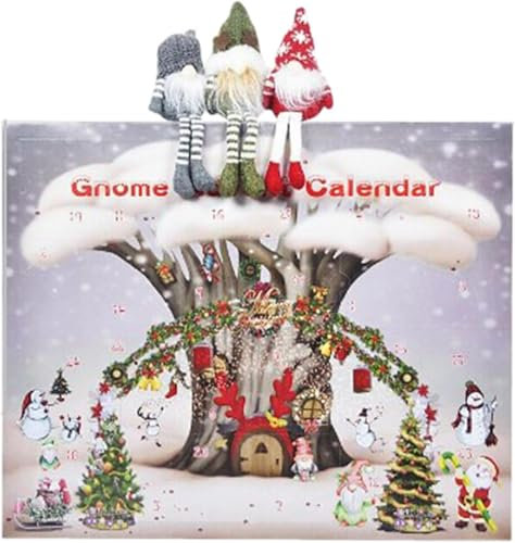 Adventskalender für Wichtelpuppe, Adventskalender für Weihnachtswichtel, Adventskalender für Wichtel 2024, 24 Tage bis Weihnachten, Geschenke für Kinder.