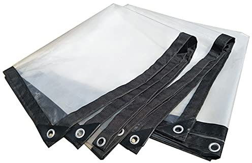 ZLYWE Bâche Imperméable Transparent Plastique PE for Jardin Abri for Plantes Succulentes Greenhouse Bâche de Pluie Film Parasol(6mx6m)