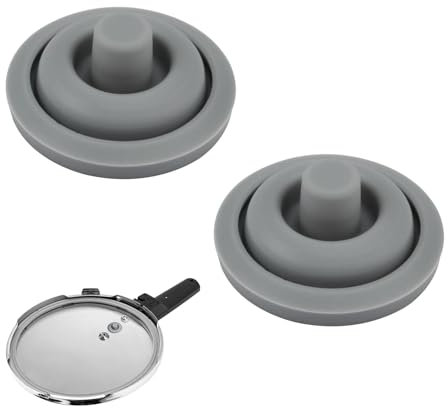 2 Pièces Silicone Joint de Signal de Cuisson pour Autocuiseurs 3.2 X 1.4cm, Résistant à Chaleur Joints Indicateur de Cuisson pour WMF Perfect et Perfect Plus, Volume 2.5l - 8.5l, Diamètre 18cm et 22cm