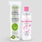 Moisturising Micellar Cleansing Water 500ml Set and Premium Cotton Rounds 100-Pack, Make-Up Remover Dry & Sensitive Skin, Cleanses without rinsing, Cotton Pads Super Absorbent, 100% Pure Cotton