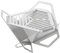 Tragbarer dreieckiger Lotus-Grill aus Edelstahl – Abnehmbare, faltbare, leicht zu tragende Feuerstelle und Grill for den Außenbereich for Camping, Terrasse und Garten
