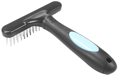 Milisten Pet Nail Rake Comb Dog Grooming Rake Grooming Comb for Dogs for Cleaning