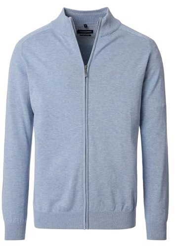 CASAMODA - Herren Strickjacke, S-6XL (004450), Größe:XL, Farbe:Blau (117)