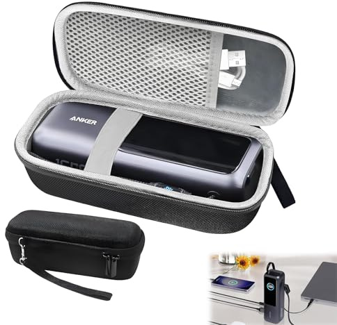 Oiieco Tragetasche für Anker-Powerbank, Eva Hartschalenetui Kompatibel Mit Anker 737 Powerbank 24K 25K 165W 250W, Reiseetui Schutzhülle Für Power Bank Aufbewahrungstasche, Hartschale Nur Tasche