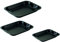 Zenker 9394 Set 3 Kochfelder, Stahl mit Antihaftbeschichtung Ilag, schwarz
