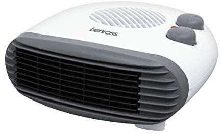 Benross 41489 2kw Horizontal Fan Heater / 3 Heat Settings/Portable and Lightweight/Cool Air Option