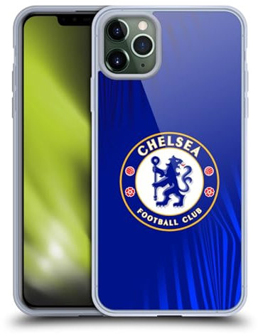 Head Case Designs Officially Licensed Chelsea Football Club Super Graphic Crest Gel Case [Military Grade Protection] Compatible With Apple iPhone 11 Pro Max