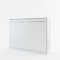 BIM Furniture Wandbett Horizontal Schrankbett LENART Concept PRO Wandklappbett, Schrankklappbett Wandbett, Schrank mit integriertem Klappbett, Funktionsbett (Weiß Matt, 140 x 200 cm)