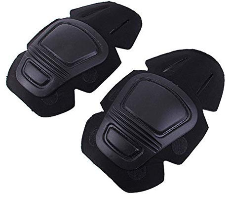 OAREA Rana Traje Rodilleras Coderas Apoyo Paintball Airsoft Tactical Kneepad Interpolated Rodilleras Conjunto de Rodilleras Combate Uniforme