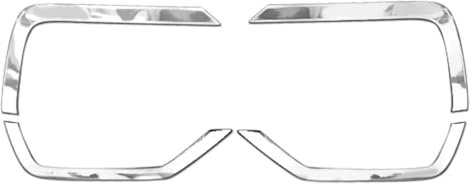 OMAC Nebelscheinwerfer Rahmen Umrandung kompatibel mit VW T6.1 Transporter 2019-2024 Chrom 4x