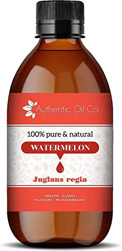Reines und natürliches Wassermelonenkernöl, kalt gepresst, für Veganer geeignet und ohne Tierversuche hergestellt, für Haut, Haare, Kosmetik, natürliche Schönheit (100 ml)