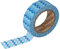INNSPIRO Ruban masking tape Washi Zig zag bleu 15 mm x 10 x m. Série outremer