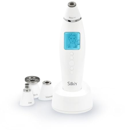 Silk'n Diamond Scrub Microdermabrasion - ReVit Prestige - Peeling with 4 Treatment Tips - 30 ReVit Essential Filters
