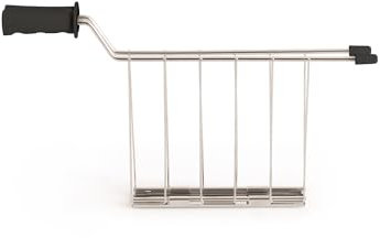 CREATE / Set DE 2 Pinzas DE Rejilla Negro/Accesorio para Hacer Sandwiches en Toast Retro M, sin Riesgo de Quemaduras, Fabricadas en Acéro Inoxidable