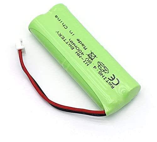 SHAWOROCE 400mAh 4.8V Battery for Dogtra Collar Dog Training Receiver 175NCP 200NCP 202NCP 410 600M 620NCP 1900NCP 1902NCP 1802NCP 100NCP 1500NCP Transmitter Rechargeable Ni-MH BP12RT GPRHC043M016