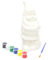 Children's Paint Your Own Garden Gnome - Fun Arts and Crafts Set for Kids to Create Their Own Unique Gnome - Gnome With Spade