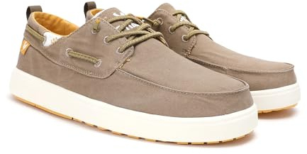 WALK IN PITAS | Maui | Herren Mokassins | Flache Slipper für Männer | Slip on Loafer | Sneakers | Schlupfschuhe | Freizeitschuhe | Walkinpitas Schuhe | Taupe 46