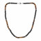 Handgefertigte Herren Tigerauge Onyx Perlenkette - Natürliche Edelstein-Heilungs-Kristallschmuck für Männer und Frauen (Braunes Tigerauge)