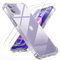 Tentoki 3 in 1 für panzerglas und hülle iPhone 12 Mini,[Nie Vergilbung] schutzfolie iPhone 12Mini TPU handyhülle Schlanke Stoßfeste Anti Kratzt Transparent