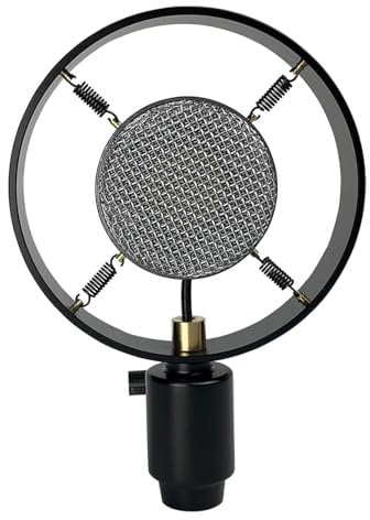 Ddujbtp Vintage Retro Condenser Microphone - USB Desktop Mic for Video Production, Live Streaming, Voice Conferences, Online Teaching