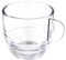 Monouso | 6 Tazas reciclables Durables SAN Espresso Transparente, 80ml, Tazas de Plástico, Ideales para Café Corto, Aptos para Lavavajillas y Uso Diario