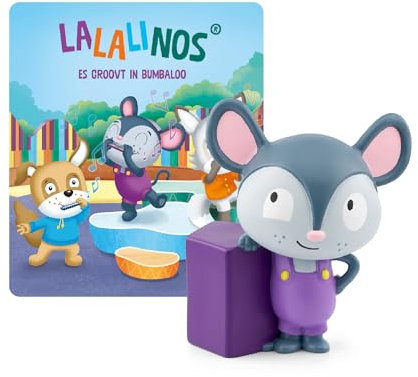 tonies Hörfigur für Toniebox, Lalalinos – Es groovt in Bumbaloo, Hörspiel mit Liedern für Kinder ab 3 Jahren, Spielzeit ca. 45 Minuten