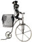 xbiez Fahrradförmiger Weinflaschenhalter, Barschrank, Präsentationsständer, Schreibtischregal, einzigartige Weinregal, Tischdekorationen