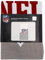 Herding NFL Badetuch, 80 x 150 cm, Grau/Weiß mit NFL Logo