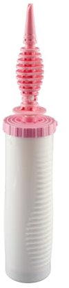 Tabanzhe Balloon Pump-Manual Hand Pump Inflator for Balloons Blower Pump Supplies for Party Decoration Balloon Arch Kit Garland Foil and Confetti Balloon Yoga Balls(Pink)
