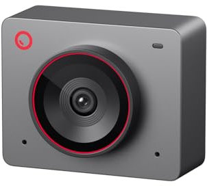OBSBOT Meet 2 Webcam 4K - AI Framing & Auto Tracking, 1/2 Sensor, 60FPS, Auto Focus, HDR, Dual Mics - Lightweight USB Web Camera for Streaming, Zoom Meetings, Gaming. (Space Gray)