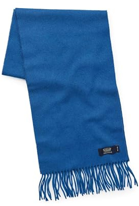 THE SAVILE ROW COMPANY LONDON Men's Luxury 100% Wool Scarf | Winter, Warm, Gift