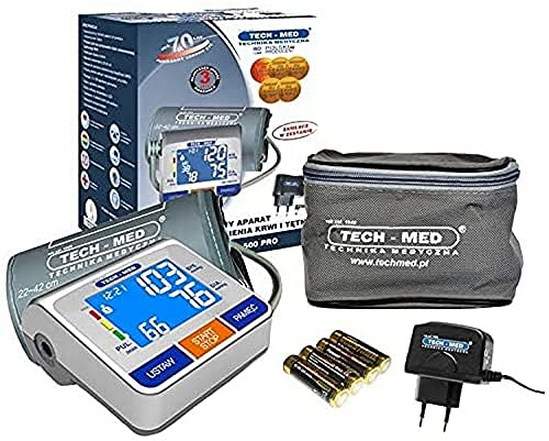 Elektronisches Blutdruckmessgerät TECH-MED TMA-500 PRO mit Netzteil