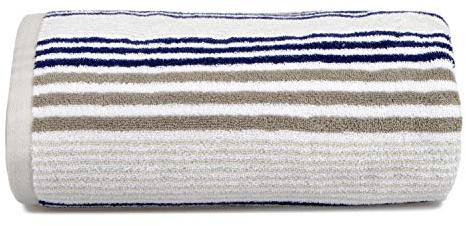 Allure Bath Fashions Merlin Bath Towel, Striped (70cm x 125cm) Supersoft, Machine Washable 500gsm - Fully Guaranteed