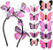 Schmetterlings Haarreif Haarspange Damen Blumen Schmetterling Stirnband Haarband Party Damen Fasching Karneval Kostüm Haar Accessoires