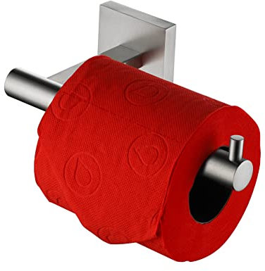 KOKOSIRI Toilet Paper Holder Tissue Paper Dispenser for Bathroom Toilet Roll Holder Brushed Nickel Stainless Steel B2005BR