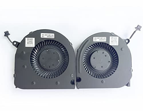 Fleshy Leaf CPU+GPU Cooling Fan Replacement for DELL 2020 G5 SE 5500 5505 G3 3500 I5505-A685GRY Series DC5V 0F3DF0 0PC01D