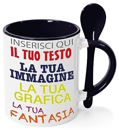 Gruppo Veneziano - tazza in ceramica personalizzata - personalizza la tua tazza con testi , loghi , grafiche , immagini e tanto altro - ideale per regalo e altro - 100% Made in Italy.