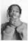 EMIGOS Asap Rocky Music Poster Leinwand Poster Wandkunst Dekor Druck Bild Gemälde für Wohnzimmer Schlafzimmer Dekoration ungerahmt 30 x 45 cm