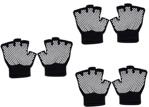 POPETPOP 3pcs Non-slip Gloves Honeycomb Stainless Steel Wok Glass Milk Bottle with Lid Friction Gloves Yoga Foam Seat Pad Half Breathable Gloves Fingerless Gloves Cotton Gloves Sports