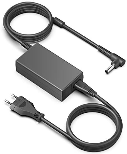 HKY 19,5V 65W Alimentatore Caricabatterie per Dell Inspiron 3000 5000 7000 Series e Vostro 65W Slim Nero Adattatore Caricatore USB 450-AECL MGJN9 G6J41 4,5 * 3,0mm