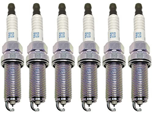4-6 stücke dilkar7c9h 91215 Iridium Zündkerze 22401-1kc1c / Fit für Nissan Juke Tiida Murano/Fit für Renault Clio 22401-1kc7c Spark Plug Compatible (Color : 6pcs)