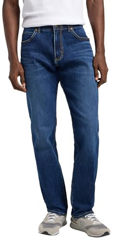Lee Herren Straight Fit Xm Jeans, Midmoor, 34W / 32L EU