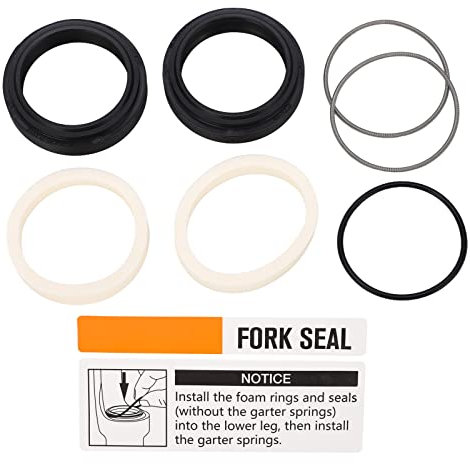 ANKROYU Kit di Tenuta Olio Forcella Anteriore Bici, Kit di Tenuta Olio Ammortizzatore Portatile, Anelli di Tenuta Olio Forcella Anteriore Bici Professionali per Riparazione