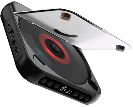 SUIOPPYUW Lettore CD con connessione Wireless Bluetooth per Ascoltare Musica in Qualsiasi Momento e Ovunque. Ricaricabile Integrata da 2000 mAh
