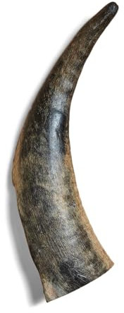 Supravit Natürliches Schafhorn | Größe M Kauspielzeug für Hunde – gesundes Kauhorn für Zähne & Zahnfleisch | Langanhaltend, robust & splitterfrei für alle Hundegrößen