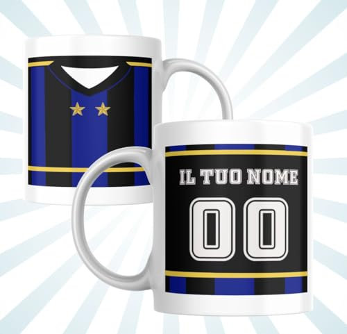 VARZI Tazza Da Calcio La Tua Squadra Preferita 1956 (Tifoso interista)