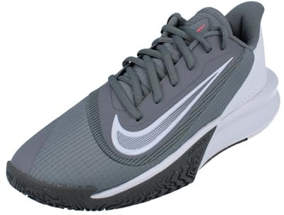 Nike Precision VII, Zapatos con Cordones Hombre, Gris Ahumado/Gris Polvo de Foto, Gris Hierro y caluroso, 45.5 EU