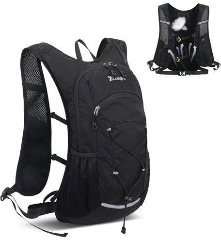 Lightweight And Breathable Cycling Backpack, 5 Litre Lightweight Reflective Running Bag, Breathable, Lightweight, Suitable For Cycling, Hiking, Marathon, Running Backpack Women