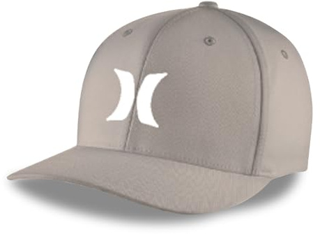 Hurley Gorra OAO Stretchfitted de béisbol Baseball (L/XL (58-61 cm) - Beige)