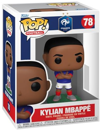 Funko POP! Football: France - Kylian Mbappé - Collectable Vinyl Figure - Gift Idea - Official Merchandise - Toys For Kids & Adults - Model Figure for Collectors and Display